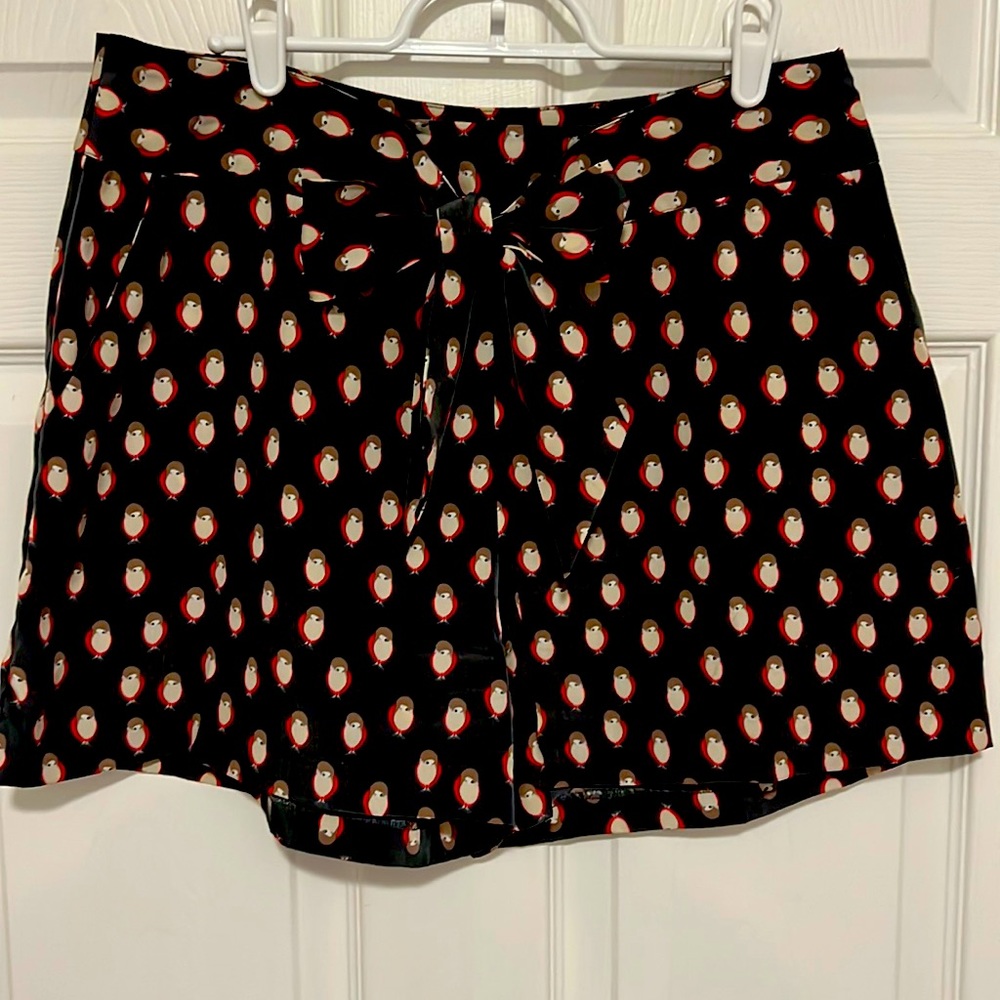 Paul & Joe Sister Grey Shorts w/ attached Tie Belt Sz 42